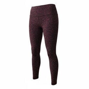Lululemon athletica Women's Burgundy Patterned Leggings